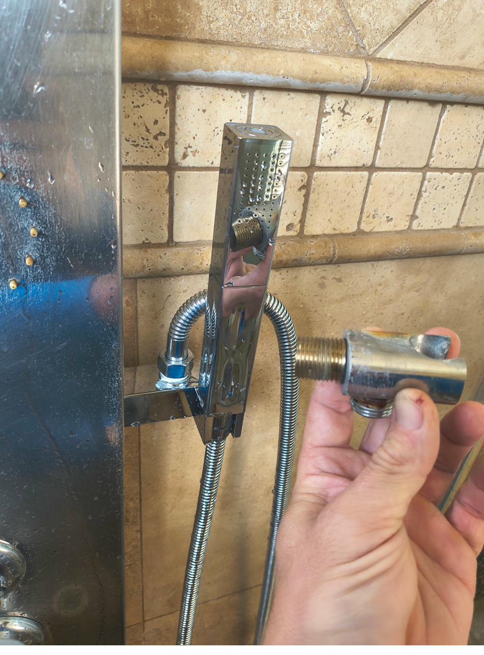 Hand shower wand repair