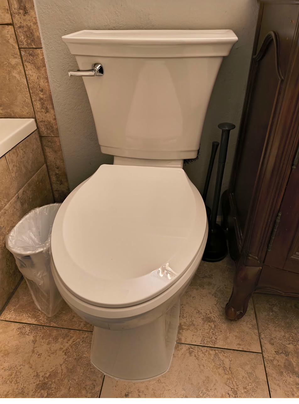 Finished toilet replacement